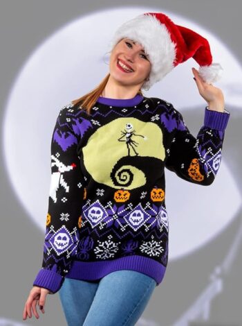 Nightmare Before Christmas Ugly Christmas Sweater for Women and Men Disney Gift