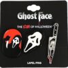 Scream Ghostface 3 Pack Lapel Pin Set