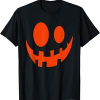 Fun Pumpkin Jack O Lantern Face Halloween T-Shirt